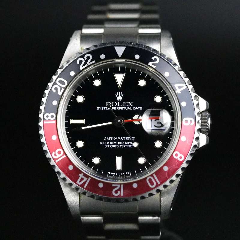 1997 Rolex 16710 GMT-MASTER II COKE Service Hands with RSC (2017)