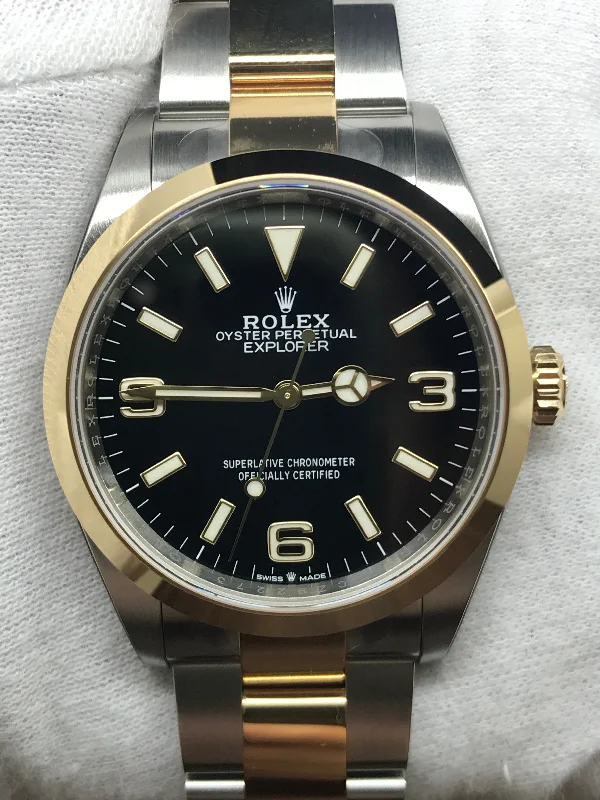 Rolex Explorer 124273 Black Dial Automatic Men's Watch