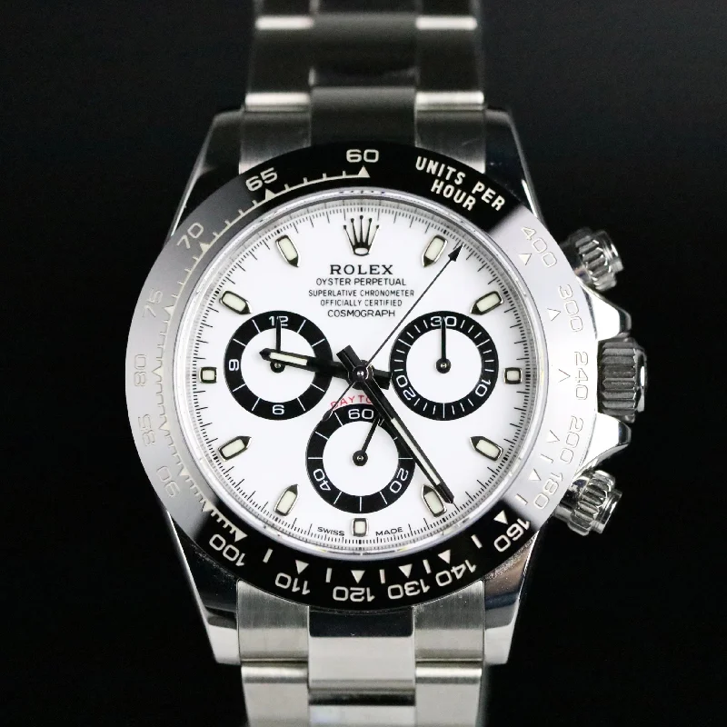 2020 Rolex 116500LN Ceramic Bezel Daytona "Panda" with Box & Papers