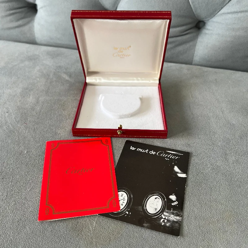 CARTIER Photoframe Box 4.75x4.75x1.10 inches + Booklets