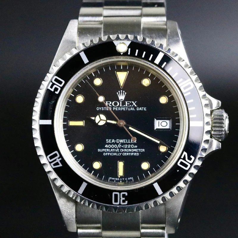 1986 Rolex 16660 Sea-Dweller "Triple 6" with Paper