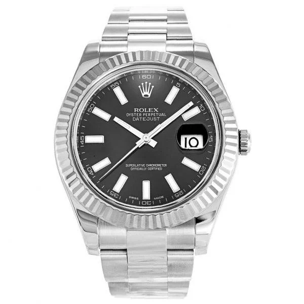 Replica Rolex Datejust II Black 116334