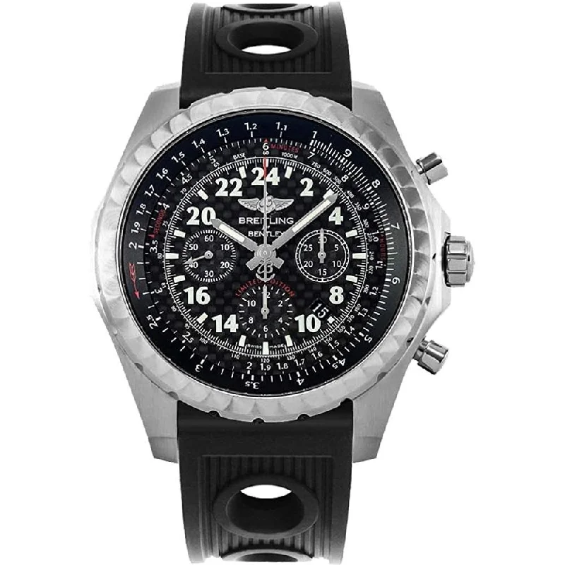 Breitling Men's AB022022-BC84-201S Bentley 24H Chronograph Black Rubber Watch