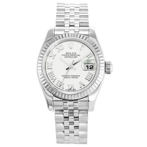 Replica Rolex Datejust White Roman Numerals 179174