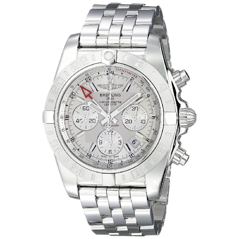 Breitling Men's AB042011-G745-375A Chronomat 44 GMT Chronograph Stainless Steel Watch