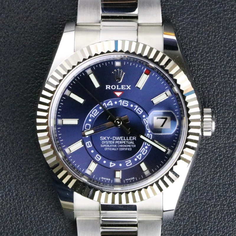 2020 Rolex 326934 Sky-Dweller Blue Dial